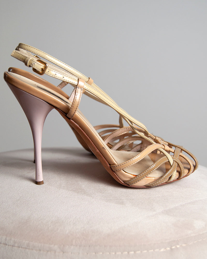 Vintage 2024 strappy sandals