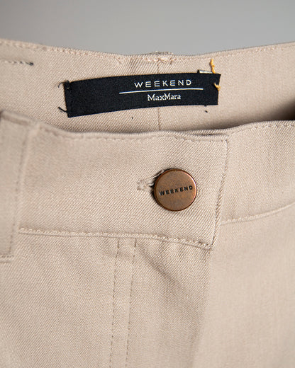 Pantalón beige MaxMara