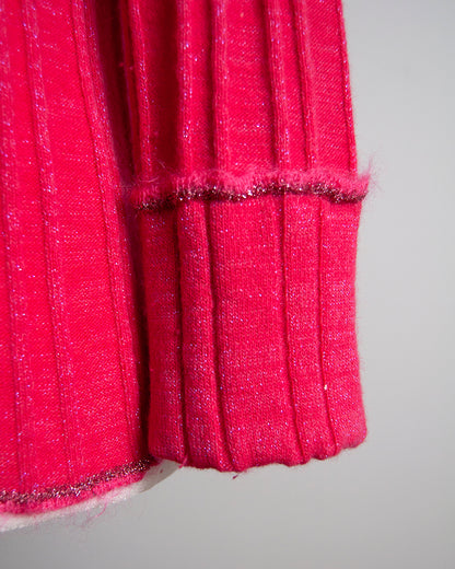 Cavalli hot pink cardigan