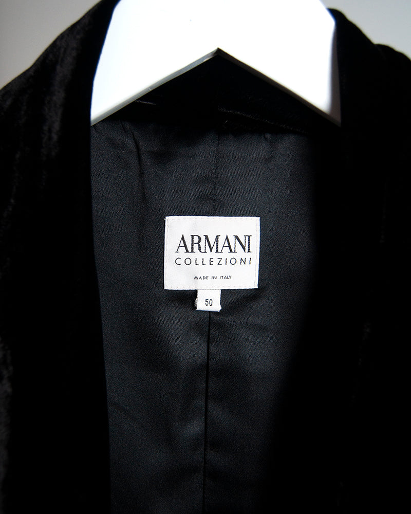 Armani velvet drape jacket – Some Things Never Fade