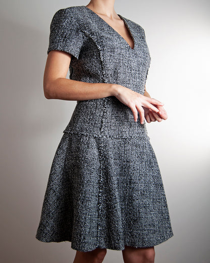 some things never fade preloved designer vintage michael kors chanel style tweed dress lady style