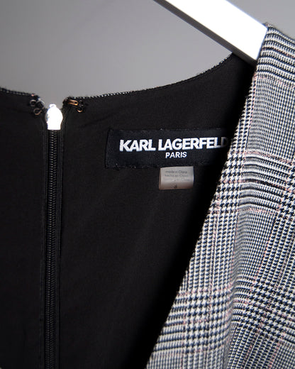 Karl Lagerfeld Prince of Wales jumpsuit