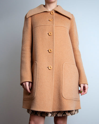 Abrigo camel 60s MaxMara