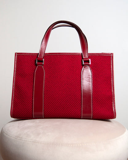 Burberry tote bag rojo