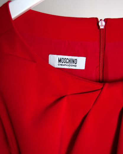 Moschino Cheap & Chic red dress